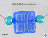 3-Bead Necklace on Nylon-Coated Stainless Steel Wire