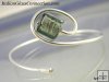 Silver Wire Wrap Murano Bead Bracelet - One-Size-Fits-All