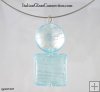 Square-Round Bead Necklace on Nylon-Coated Wire Square-Round Bead Necklace on Nylon-Coated Wire