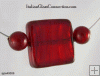 3-Bead Necklace on Nylon-Coated Stainless Steel Wire