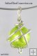 Sterling Silver Wire Wrap Necklace - Small Sphere Sterling Silver Wire Wrap Necklace - Small Sphere