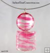 Square-Round Bead Necklace on Nylon-Coated Wire Square-Round Bead Necklace on Nylon-Coated Wire
