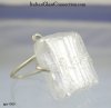Silver Wire Single-Bead Rings: One-Size-Fits-All